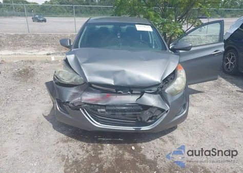 2013 Hyundai Elantra Gls from USA, damaged, VIN 5NPDH4AE4DH360702
